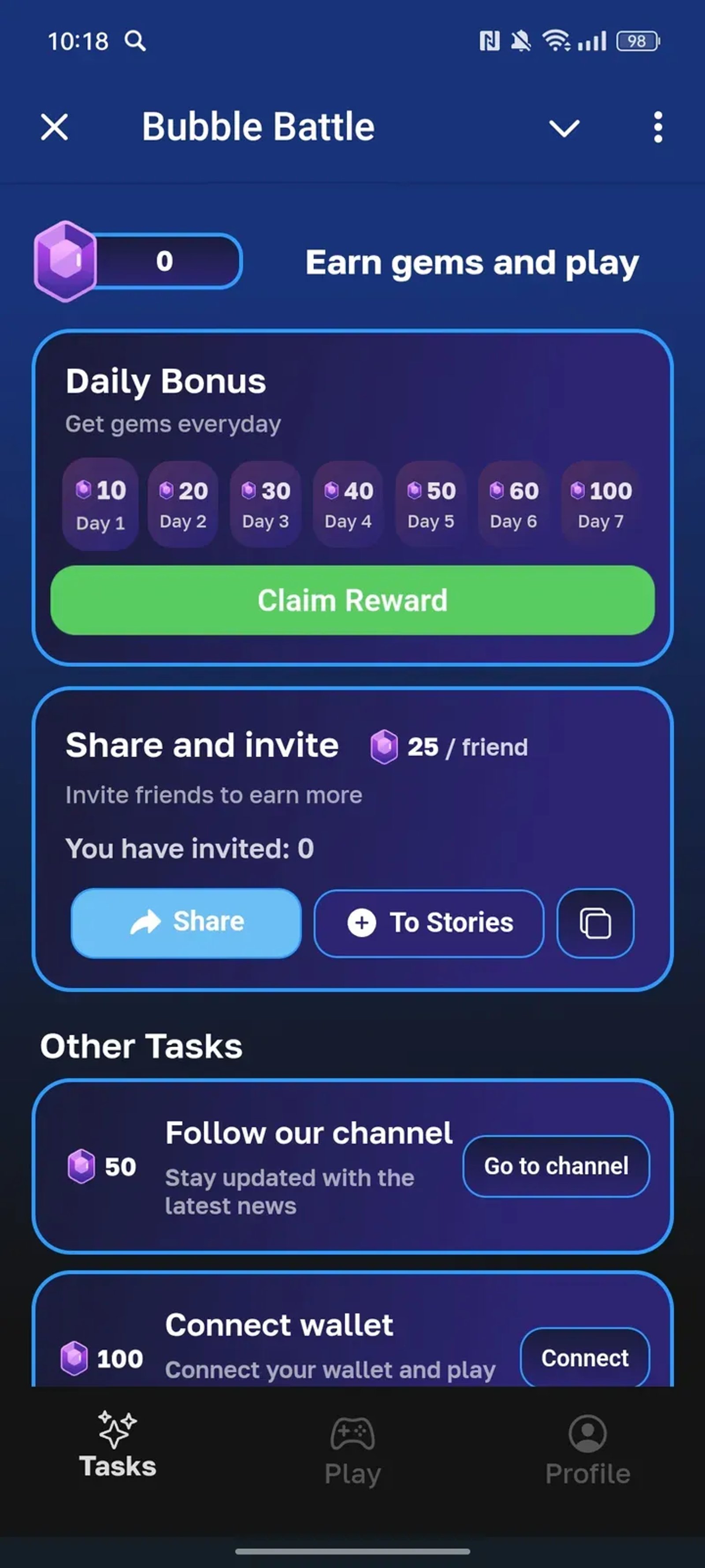 Bubble Battle Telegram Screenshot 3