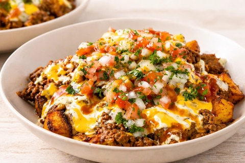 Loaded Taco Potato Bowl