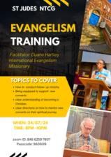 Evangelism training flyer