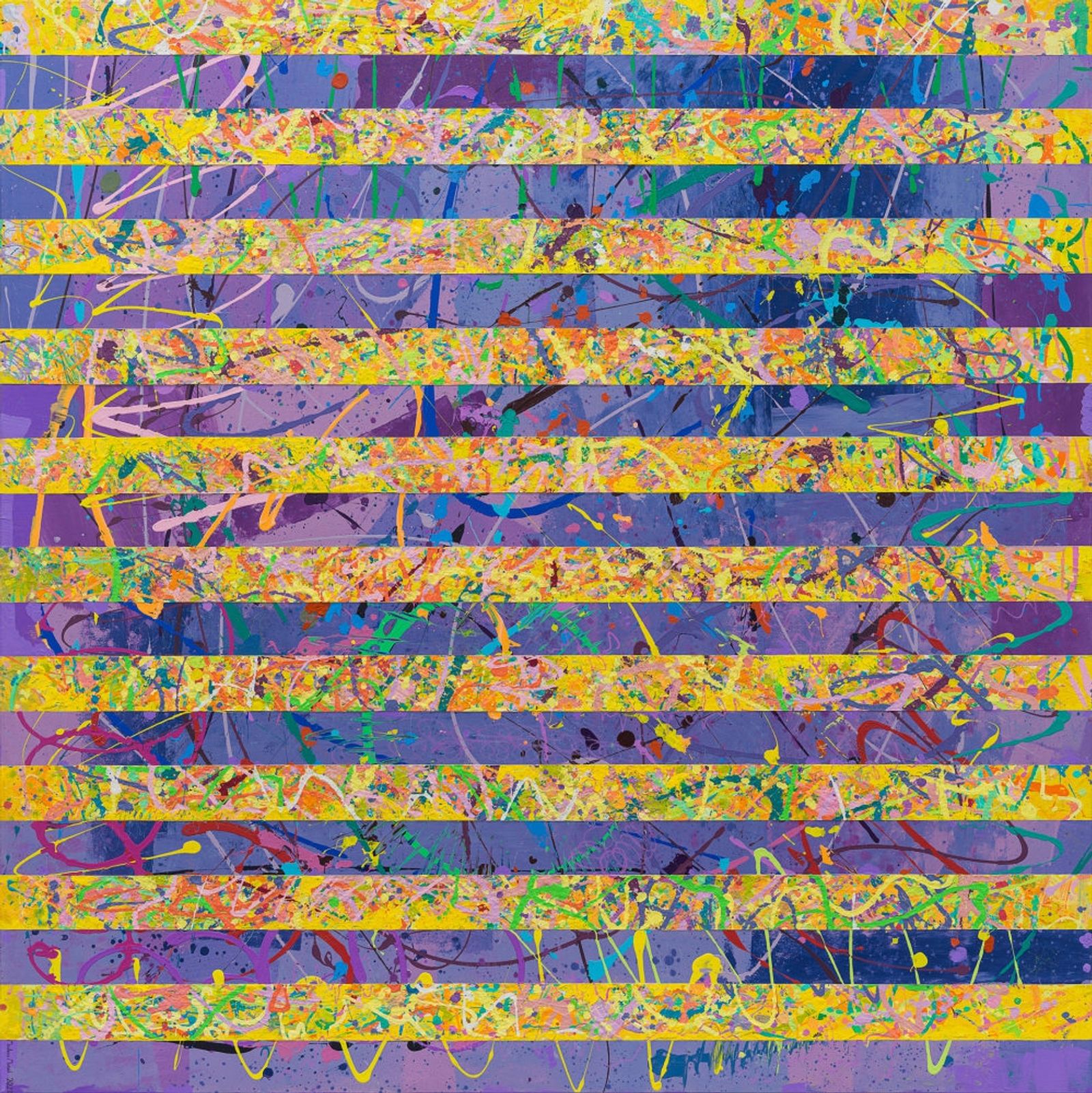 Trial No. 160 — I Am Not Jackson Pollock I