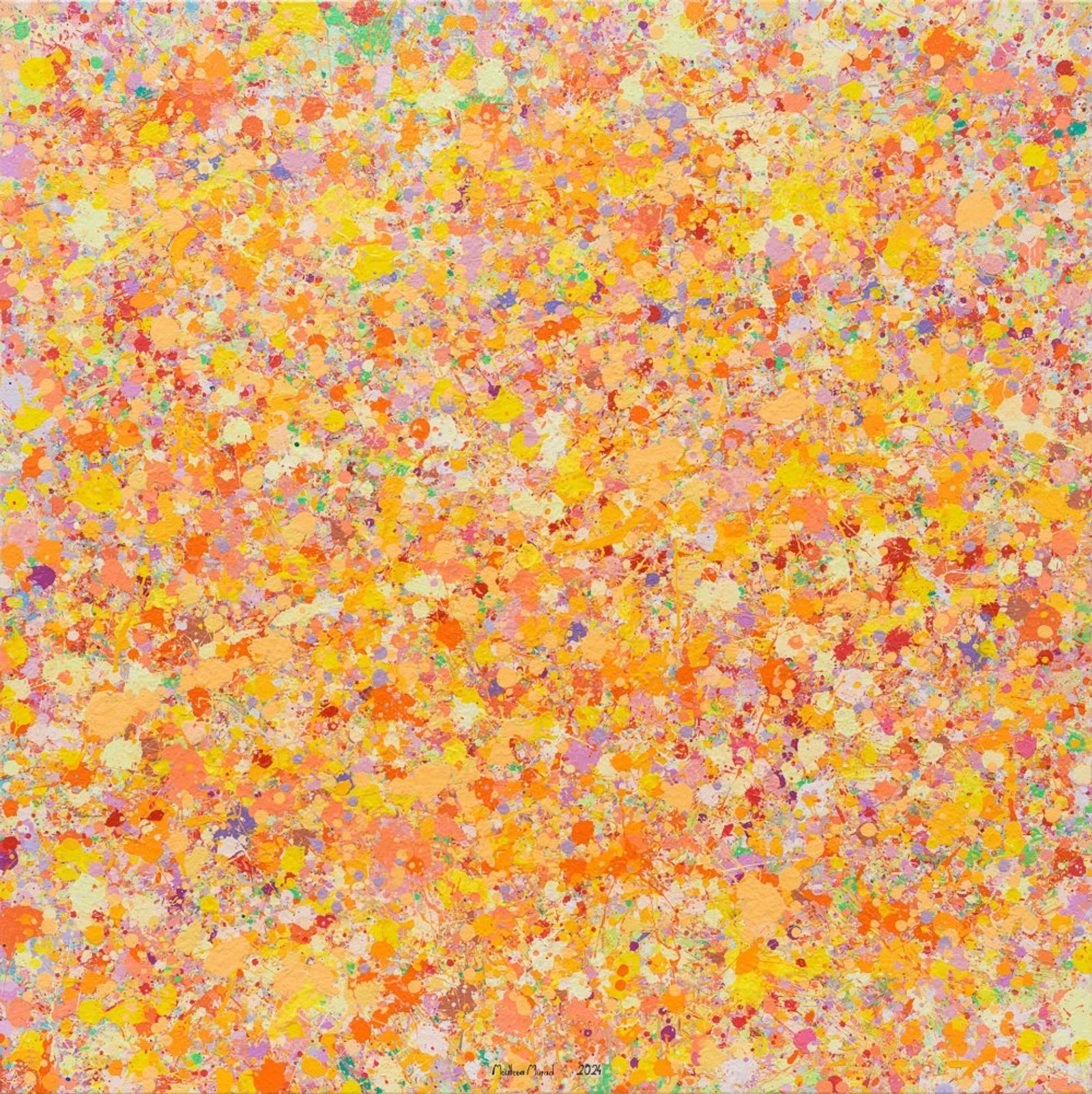 Trial No. 168 — I Am Not Jackson Pollock IX