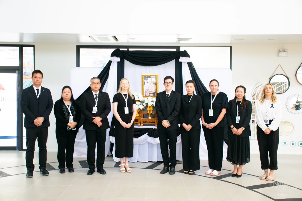 The Queen Mother with a school-wide mourning ceremony held on the morning of Thursday, 30 October 2025.