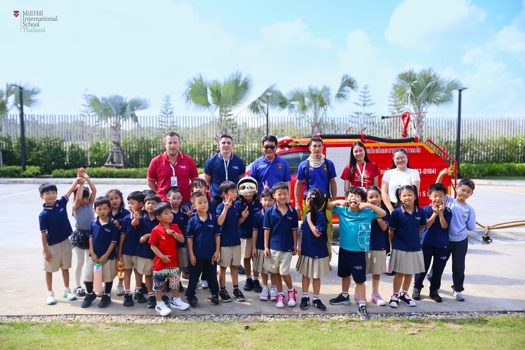 Fantastic Finish with a Firefighter Visit