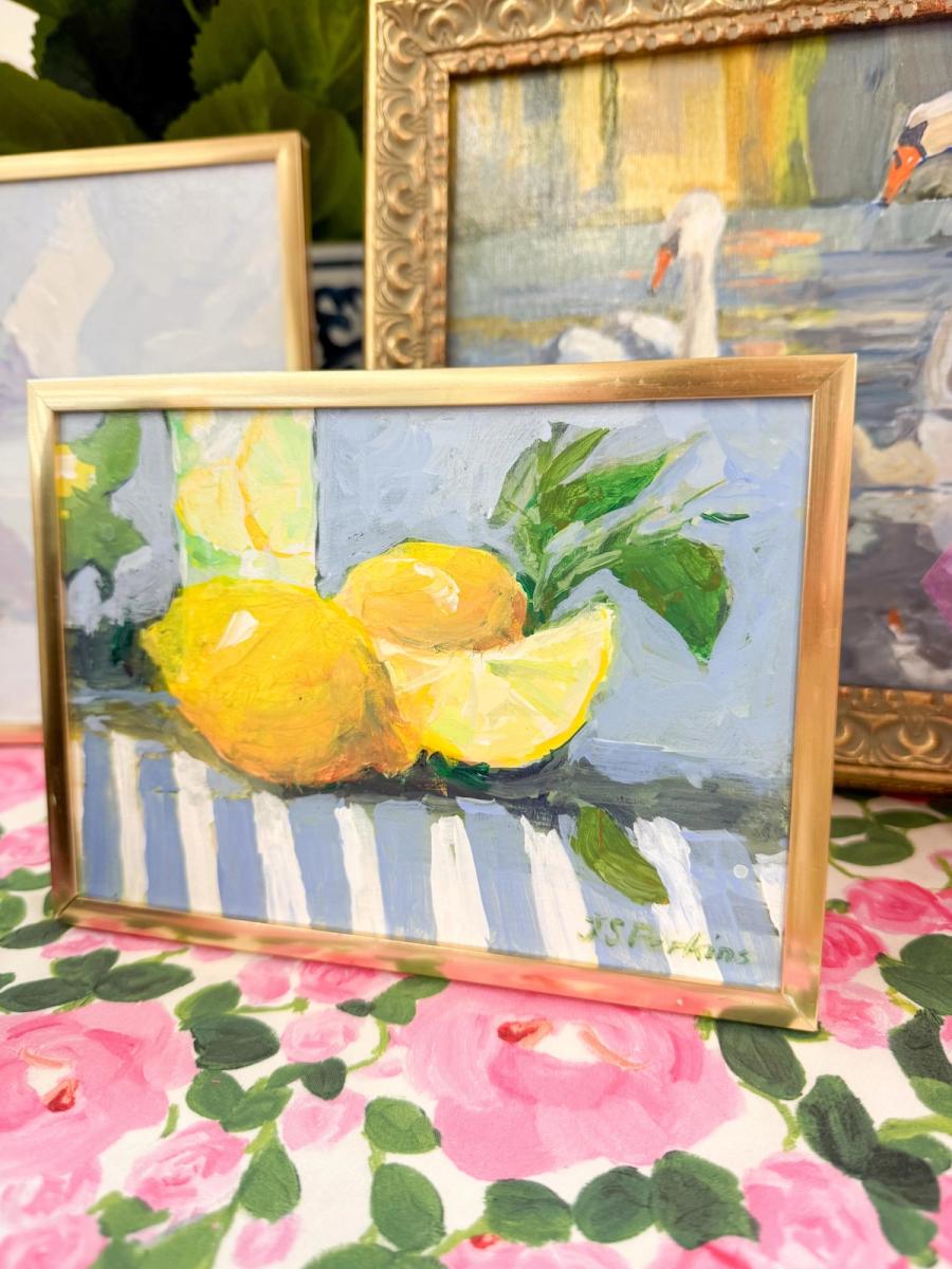Lemons on Stripes