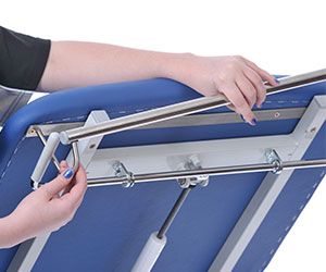 Paper roll rail accessory
