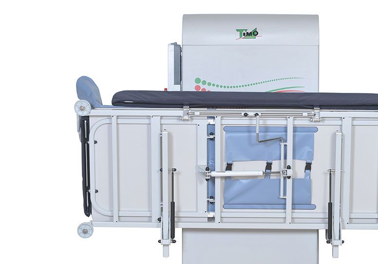 Side tilt feature on wall mounted unit