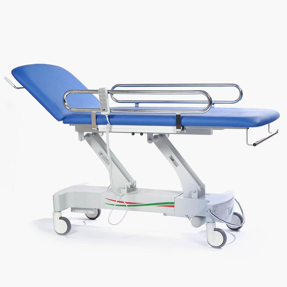 Timo Electric Changing Plinth in blue