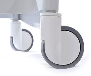 Standard castor wheel