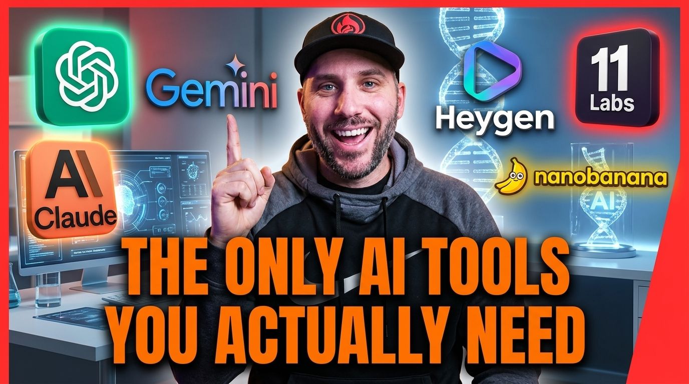 The Only AI Tools You Actually Need in 2026 (And How to Use Them)