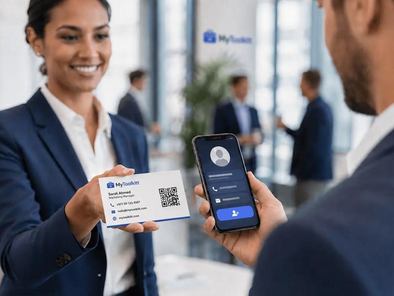 Business Card QR Code