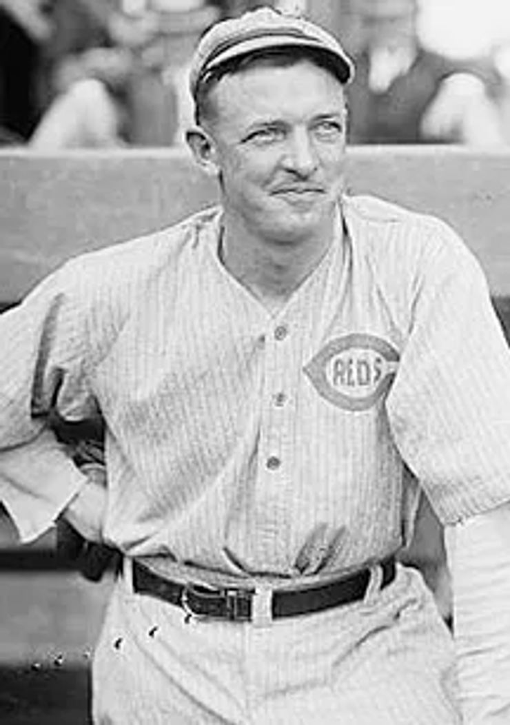 William “Dummy” Hoy baseball player in Cincinnati Reds uniform, one of the first deaf professional athletes in Major League Baseball