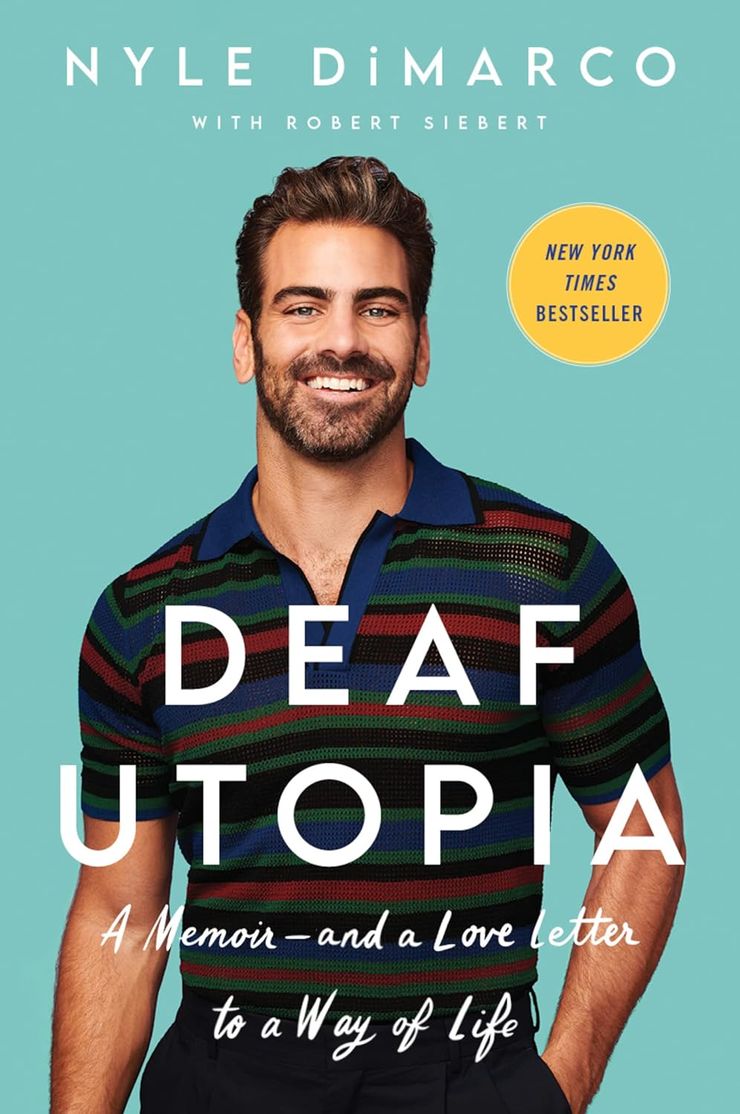 Cover image of book Deaf Utopia.