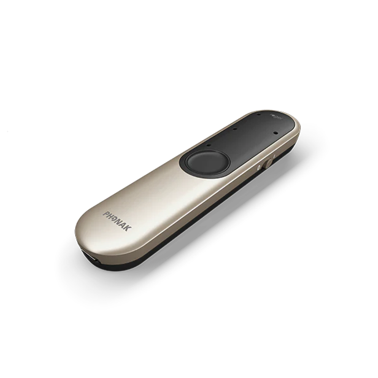 Phonak Roger On v3 wireless microphone for hearing aids and speech clarity in noisy environments