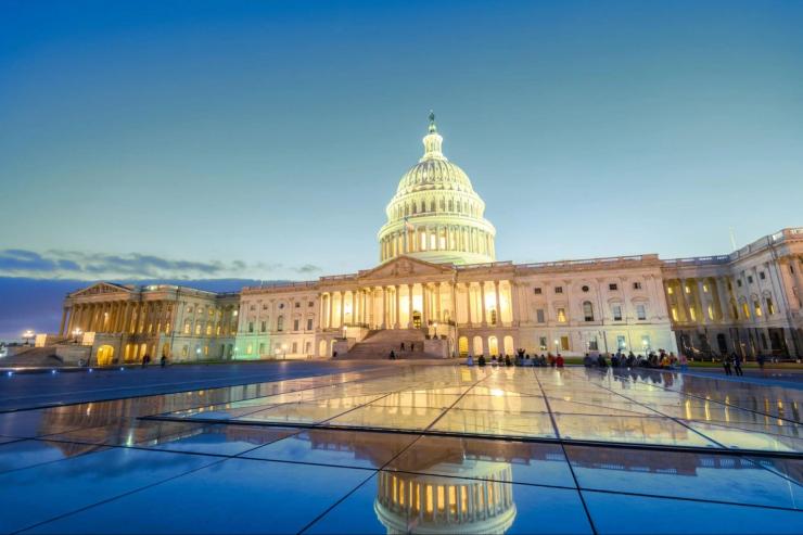 The United States Capital Building in Washington, D.C.