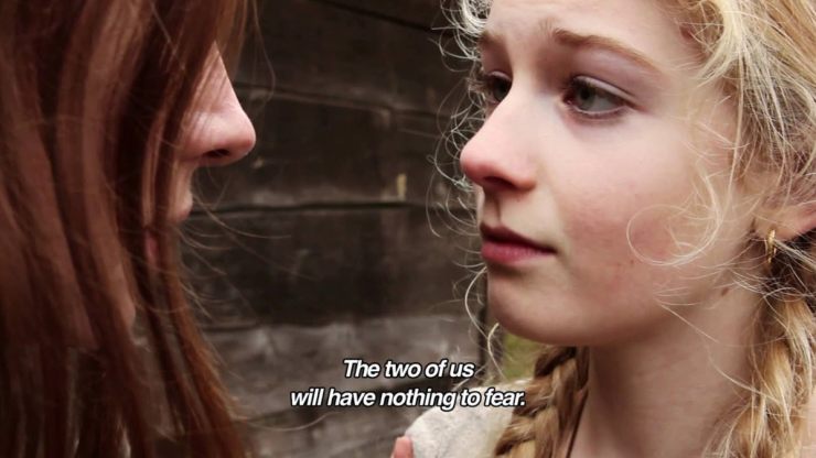 Movie scene: Featured subtitle: The two of us will have nothing to fear.