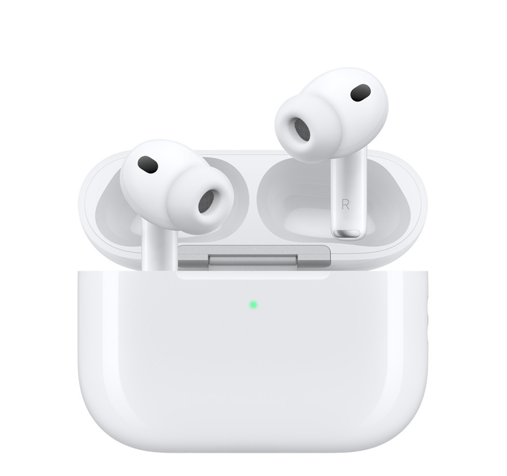 Apple AirPods Pro wireless Bluetooth earbuds with charging case for hearing aid compatibility and everyday listening