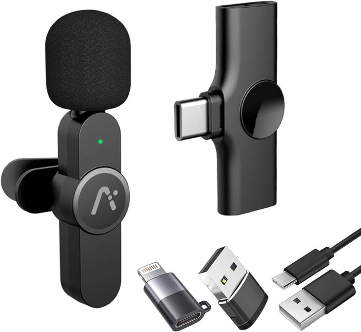 Image of Aisizon Wireless Clip Mic