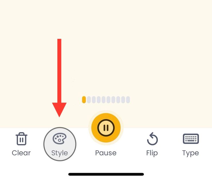 Screenshot of Rylo Live Transcribe settings