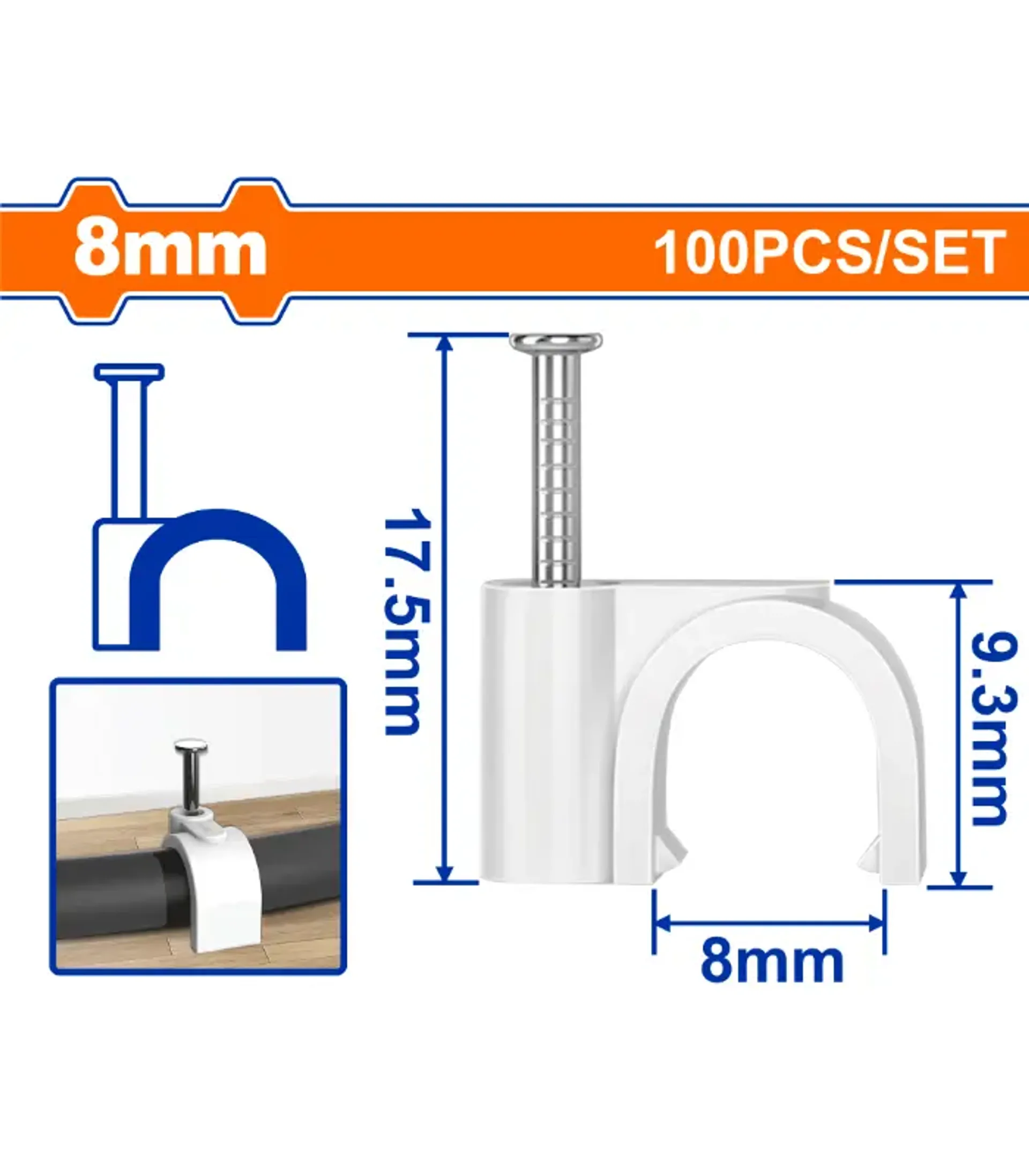 Pincë për kabel 8mm WADFOW WFQ1308