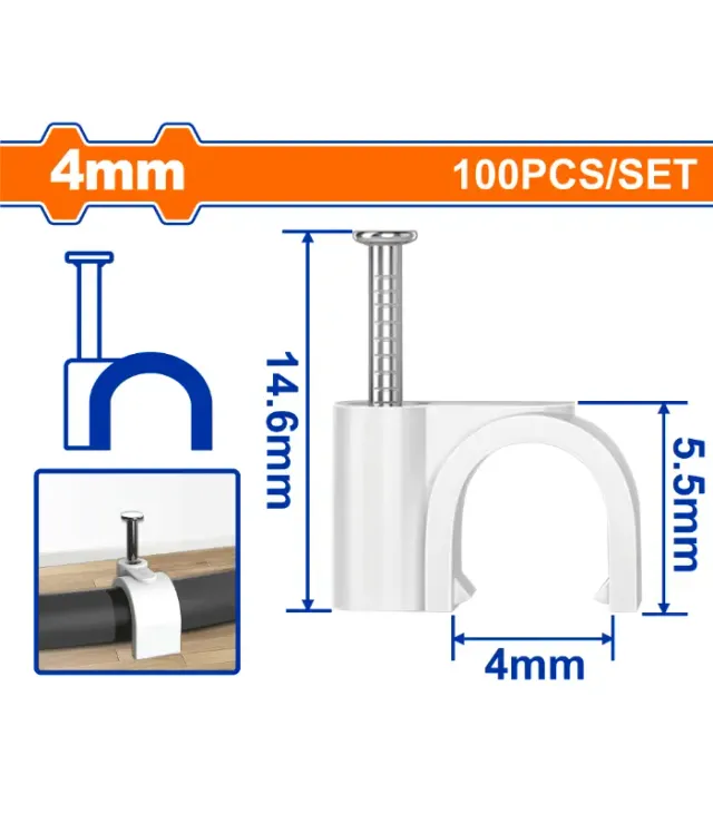 шелни за кабел 4mm WADFOW WFQ1304
