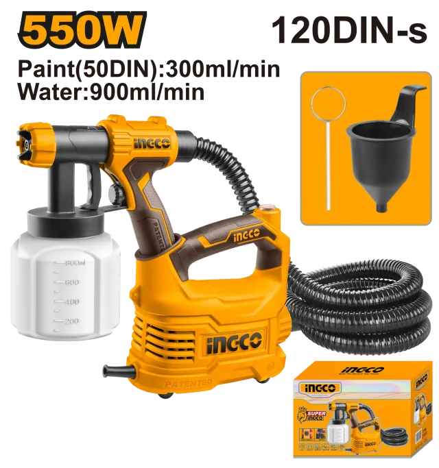 Електричен пиштол за фарбање 500W INGCO SPG5008
