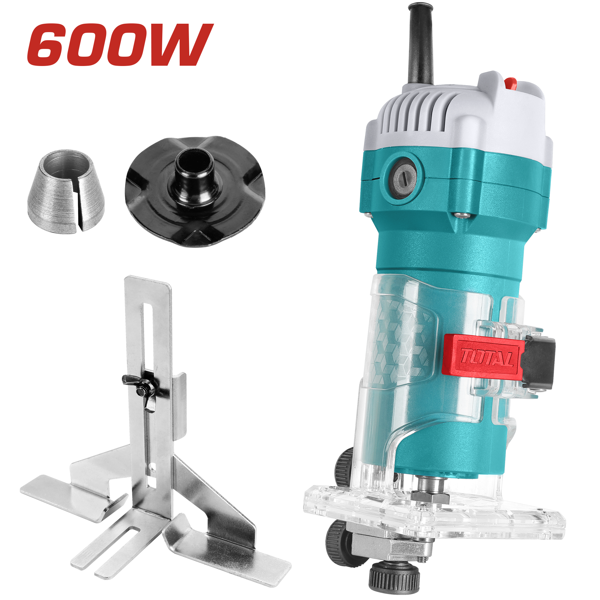 Frezë elektrike e dorës trimmer 600W TOTAL TLT6001