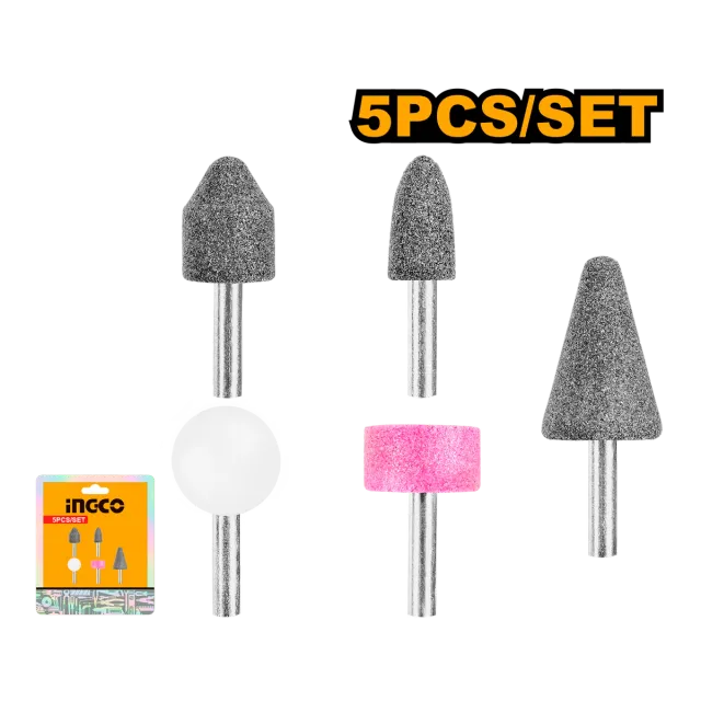СЕТ 5/1 ДРЕМЕЛ КАМЕН 6mm INGCO AKB0501