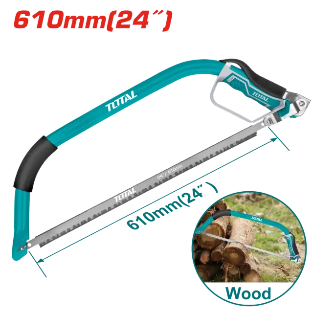 Sharrë manuale me tehur – bishticë TOTAL 610mm – THT59241