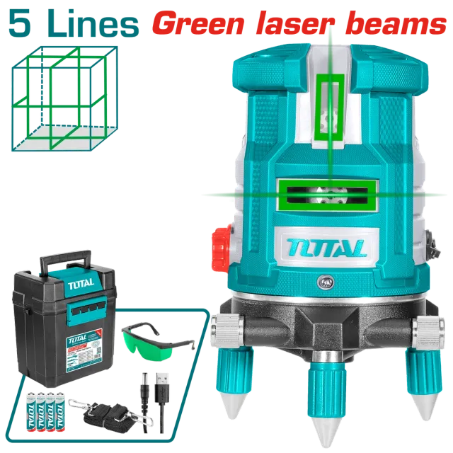 ЛАСЕР TOTAL НИВЕЛАТОР ЗЕЛЕН TLL305205