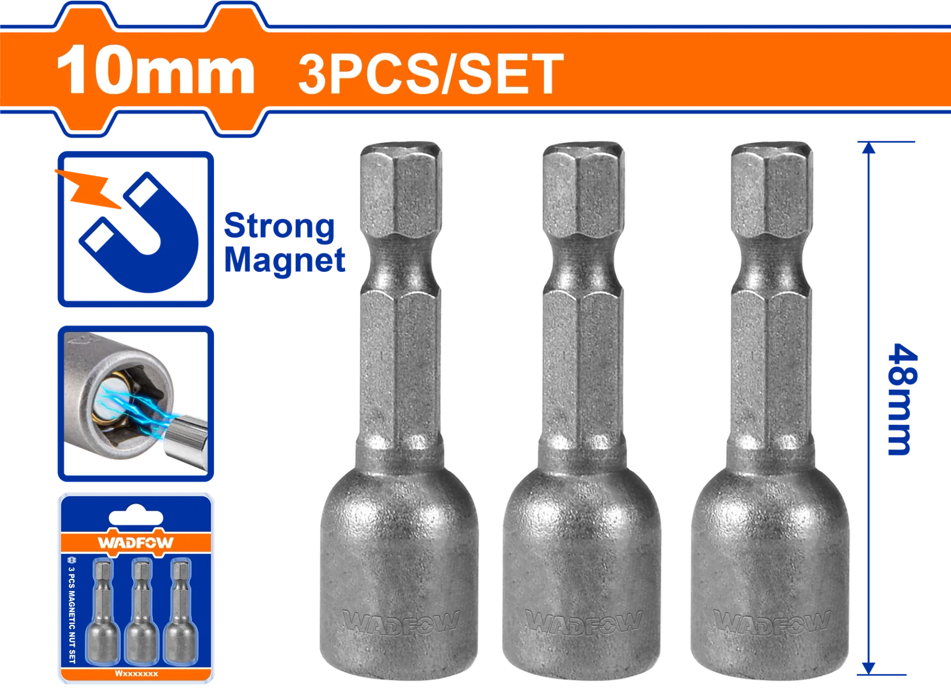 10mm Përshtatës për shënues 3/1 WADFOW WWR1K10