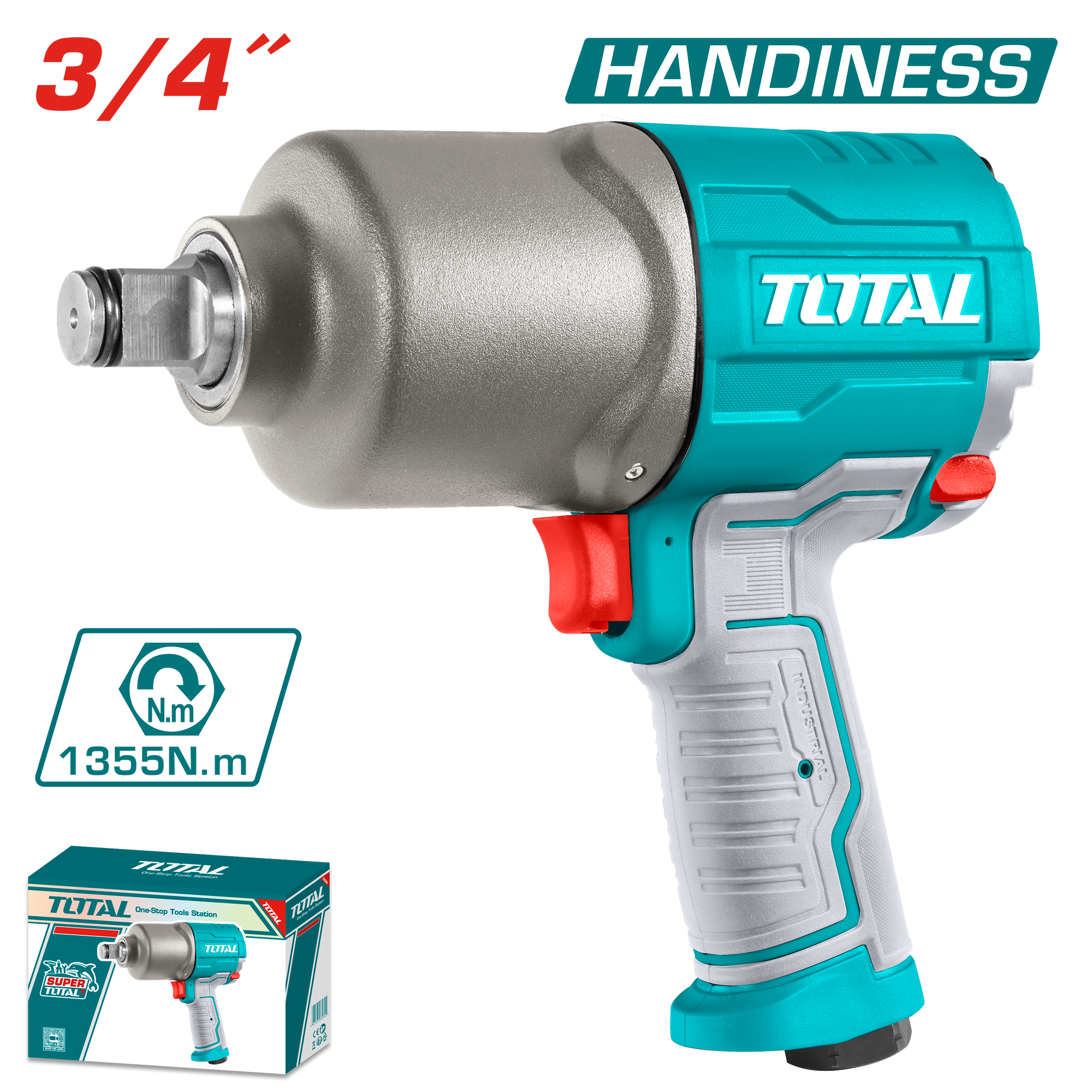 Çelës pneumatik 3/4″ TOTAL TAT40341
