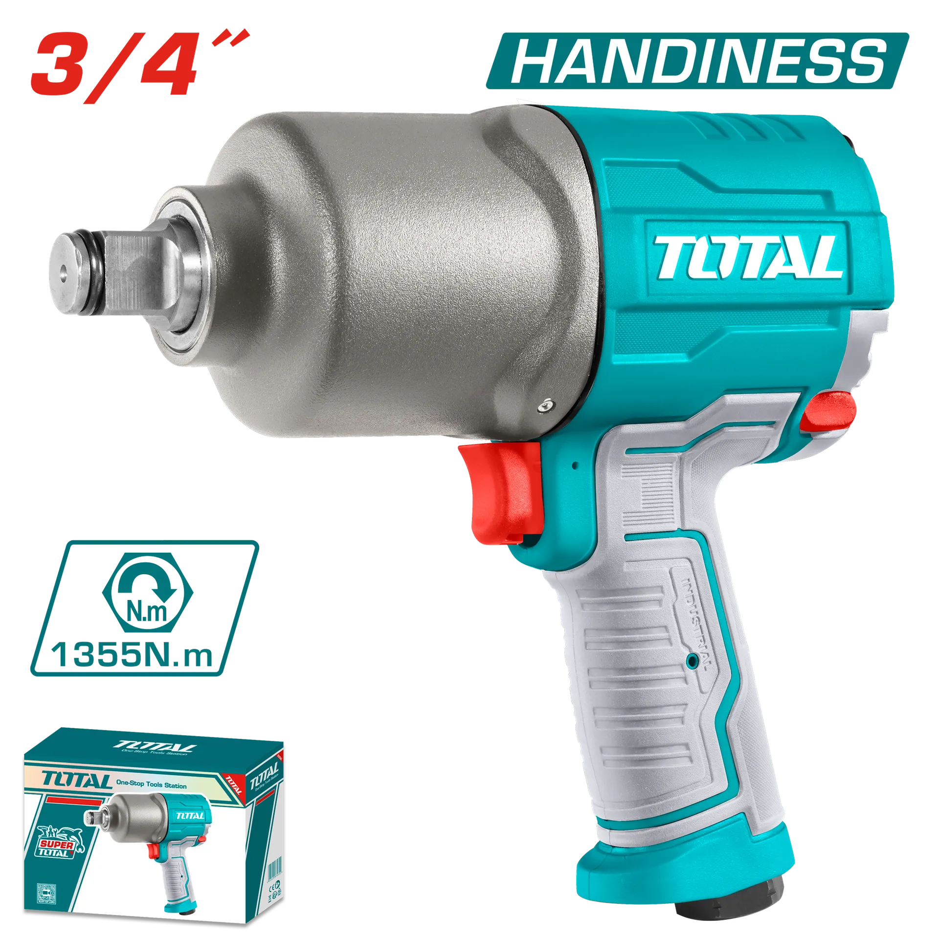 Çelës pneumatik 3/4″ TOTAL TAT40341
