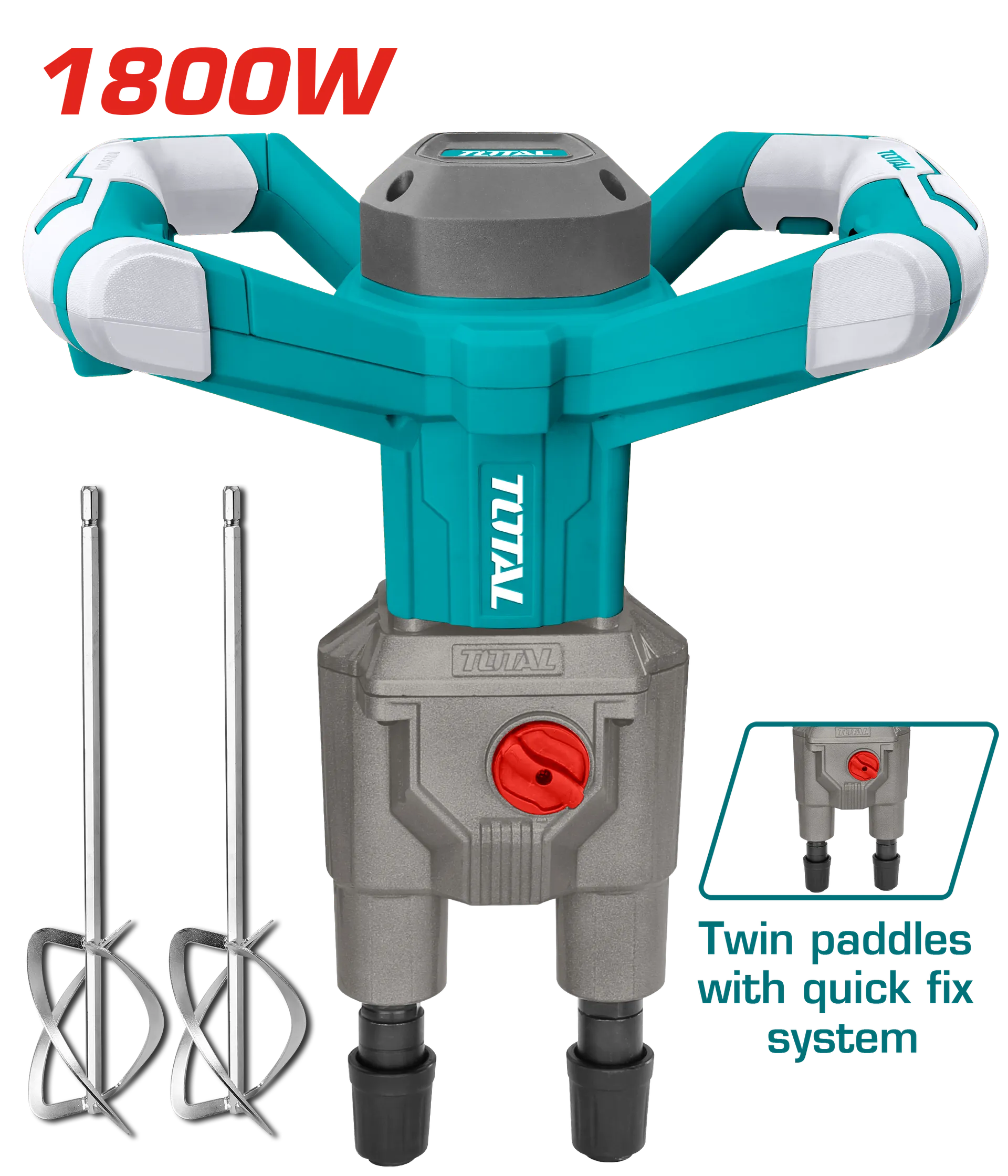 Përzierës dyfish 1800W TOTAL TD616006
