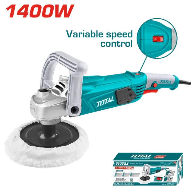 Poliruese Elektrike 180mm 1400W TOTAL TP1141806