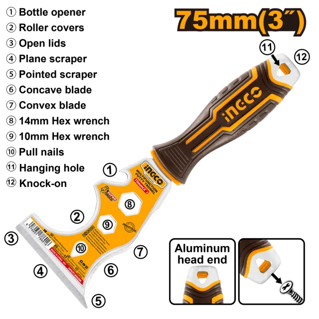 Spatele alumini INGCO 60 – HPUT18060M