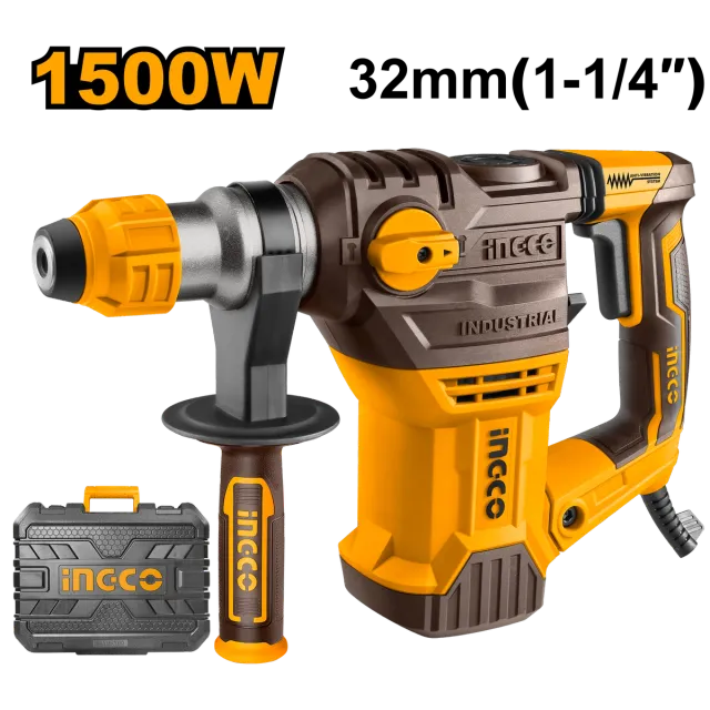 SDS+ 1500W 5.5J УДАРЕН ЧЕКАН ДУПЧАЛКА (ХИЛТА) INGCO RH150028