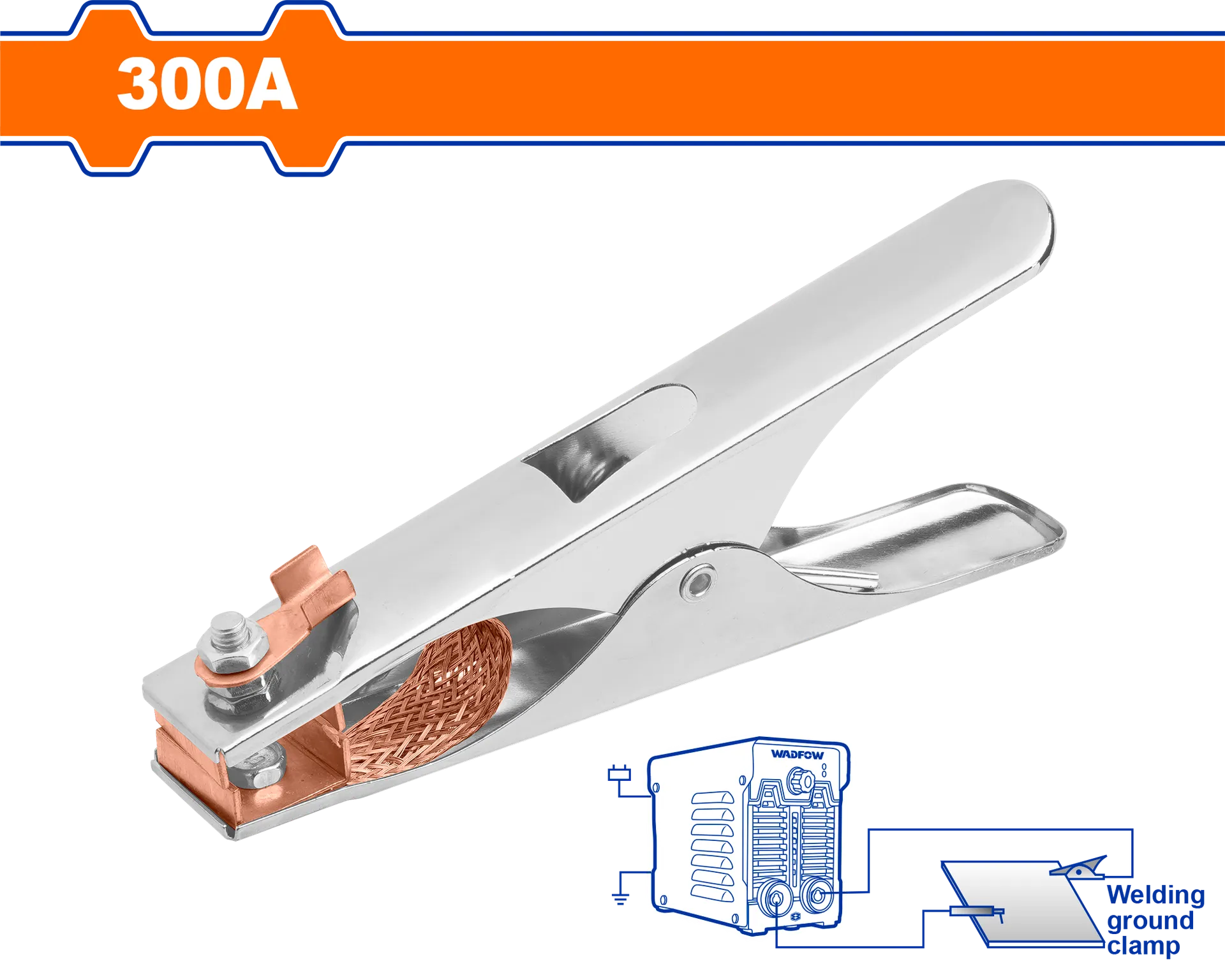 Klampa për tryezën e saldimit 300A WADFOW WEH9A03