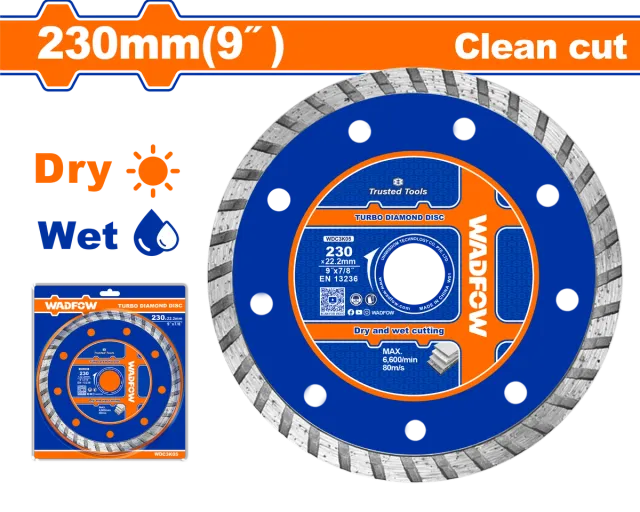 ДИЈАМАНТСКИ ДИСК 230mm CLEAN CUT WADFOW WDC3K05