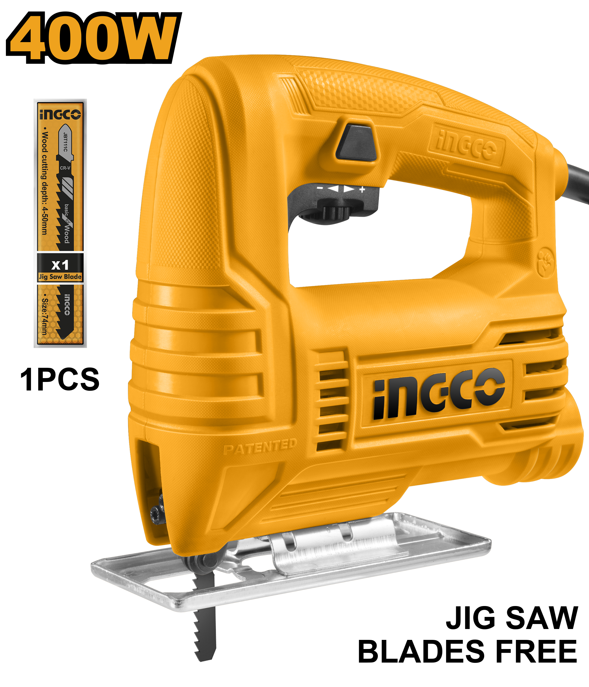 Sharrë zhytese 400W INGCO JS400285