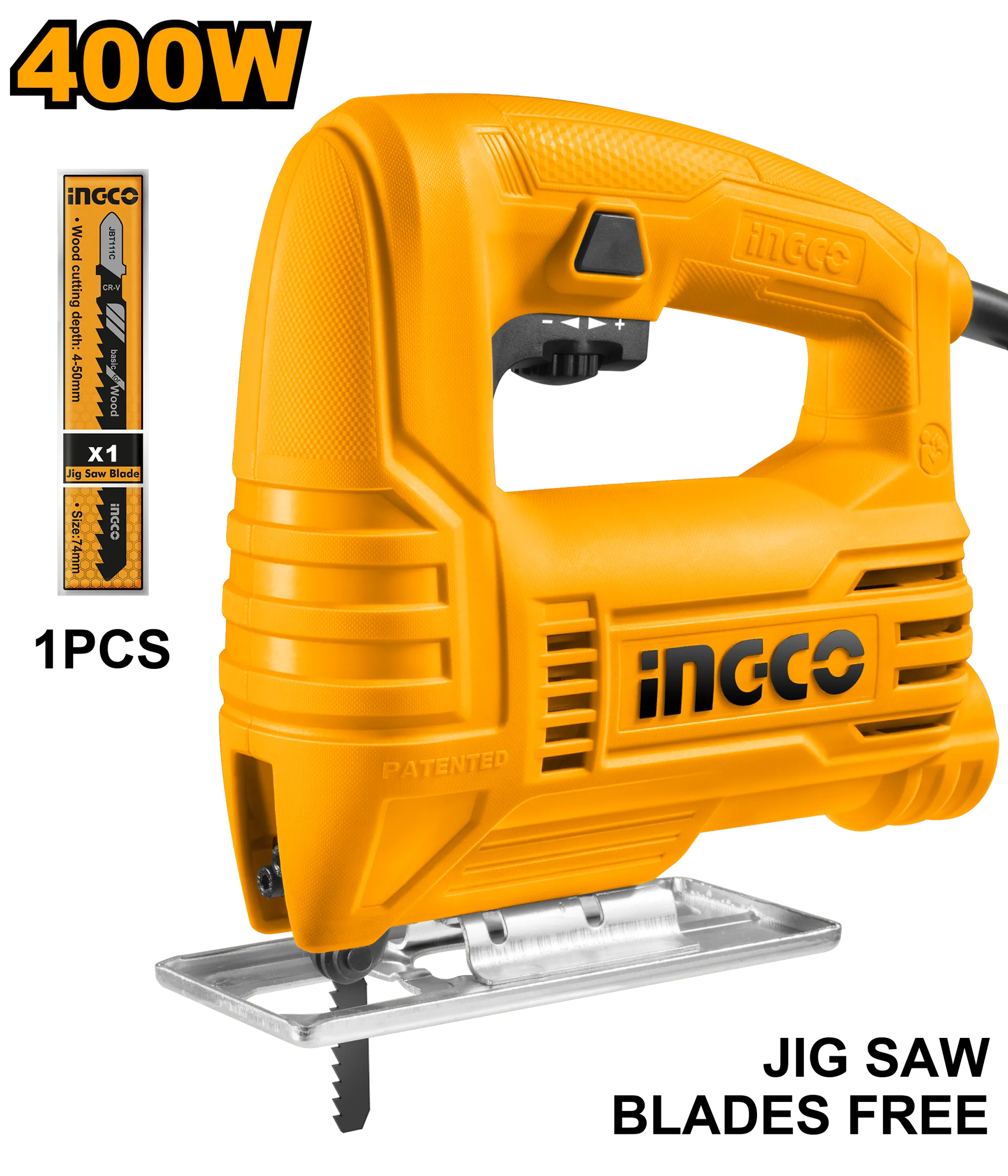 Sharrë zhytese 400W INGCO JS400285