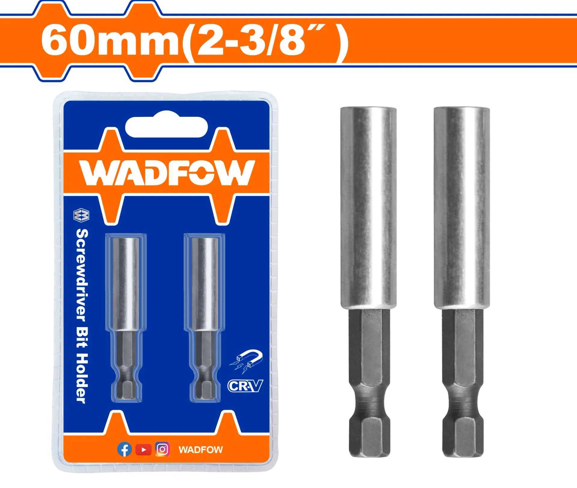 Përfundim për bitë 2x60mm WADFOW WSV2K01