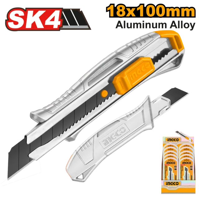 Skalpel INGCO 18mm metal HKNS11807
