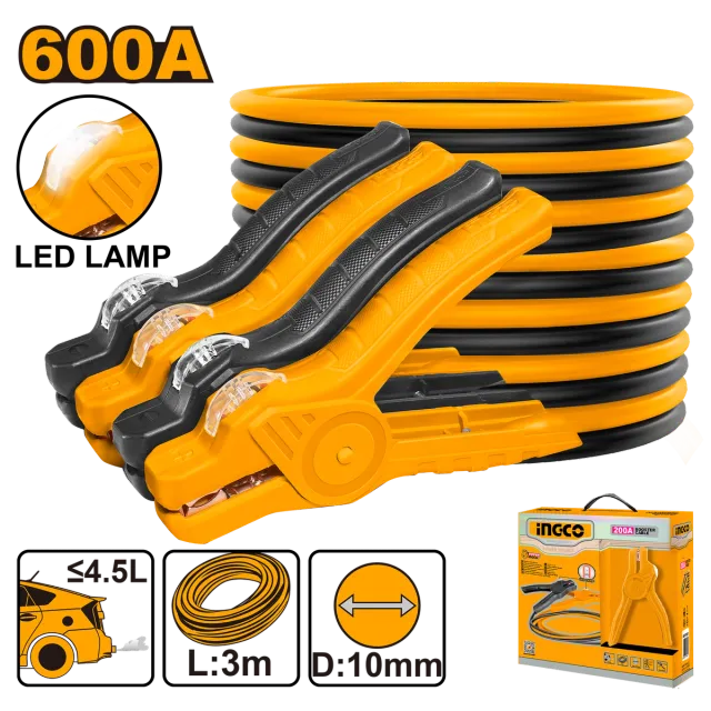 Кабли за автомобил INGCO 600A HBTCP6008L