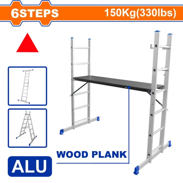 АЛУМИНИУМСКО СКЕЛЕ 164 X 158 x 95cm WADFOW WLDS106