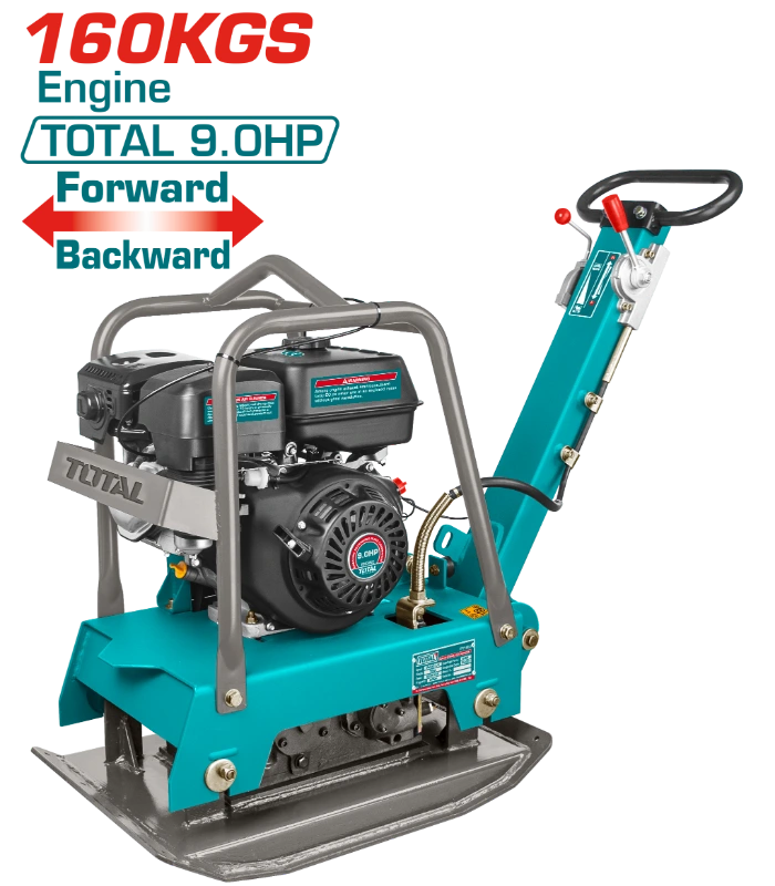 БЕНЗИСКА ВИБРАЦИОНА ПЛОЧА 6.00kW/9.00HP 160KG-2 TOTAL TP7160-2