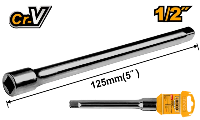 КОНЕКТОР ПРОДОЛЖЕТОК ЗА КРЦКАЛКА 1/2 125mm INGCO HEB12051