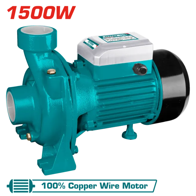 ЦЕНТРИФУГАЛНА ПУМПА ЗА ВОДА 1500W TOTAL TWP215002