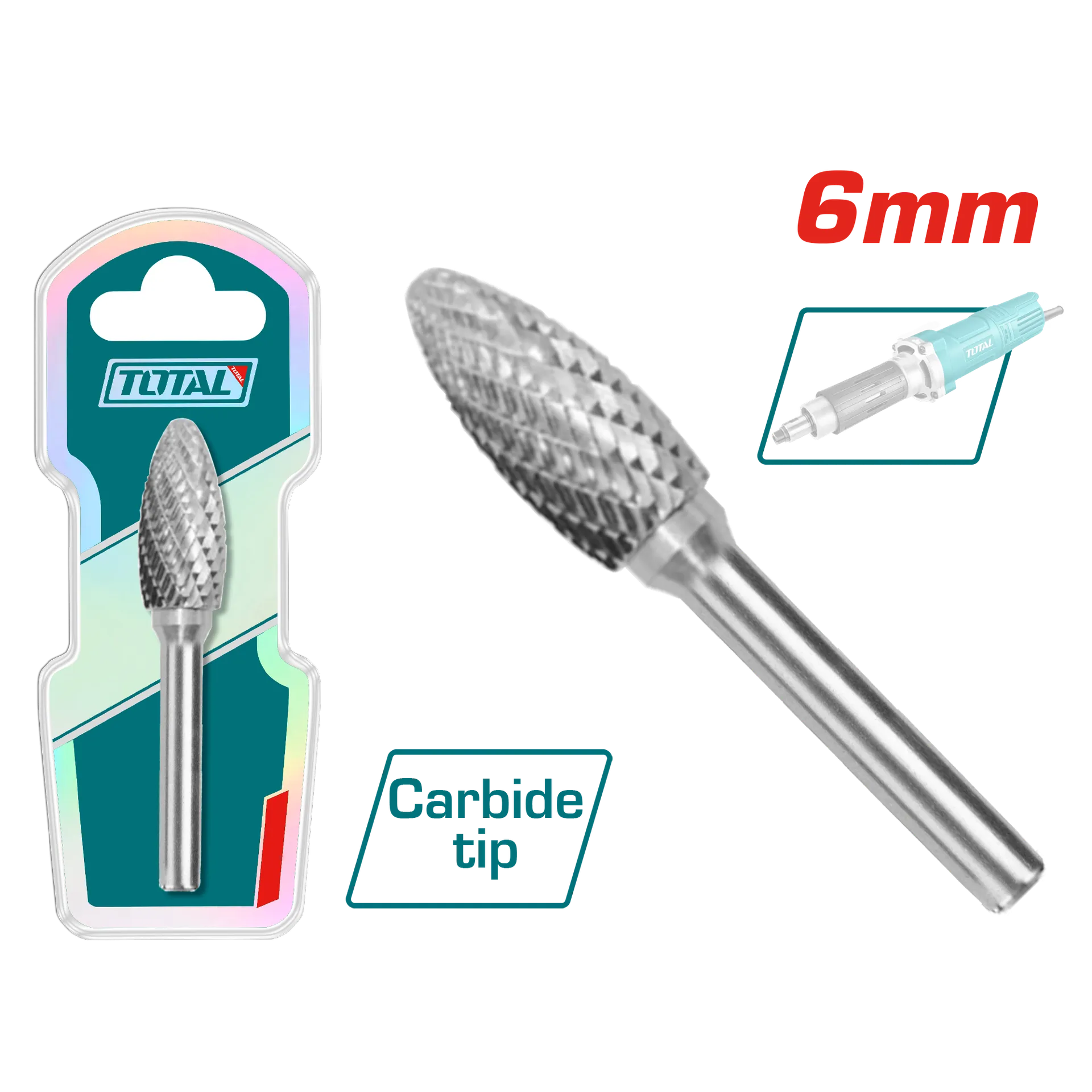 Çikçak për metal M6 TOTAL TAKC1002