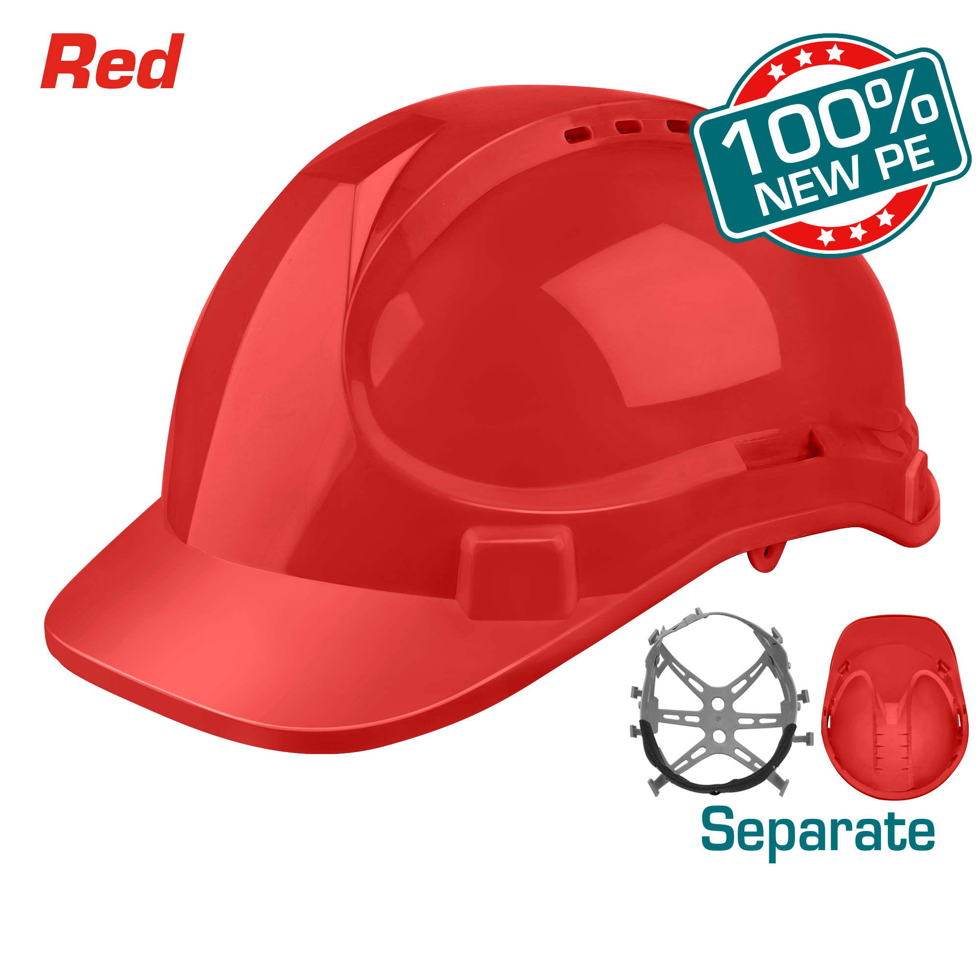 ШЛЕМ TOTAL ЦРВЕН TSP2611