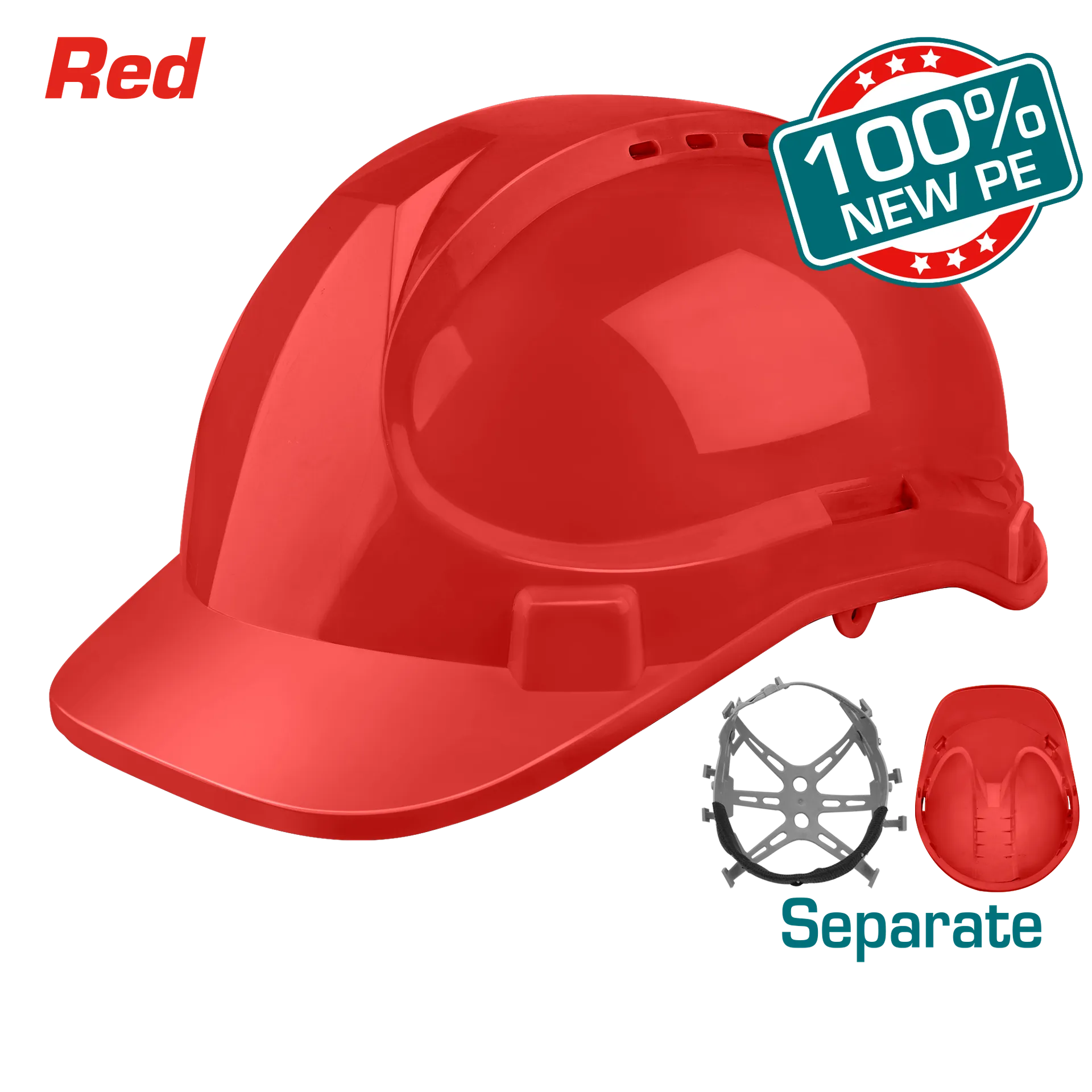 ШЛЕМ TOTAL ЦРВЕН TSP2611